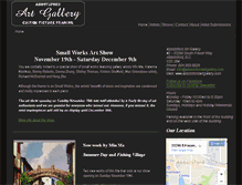 Tablet Screenshot of abbotsfordartgallery.com